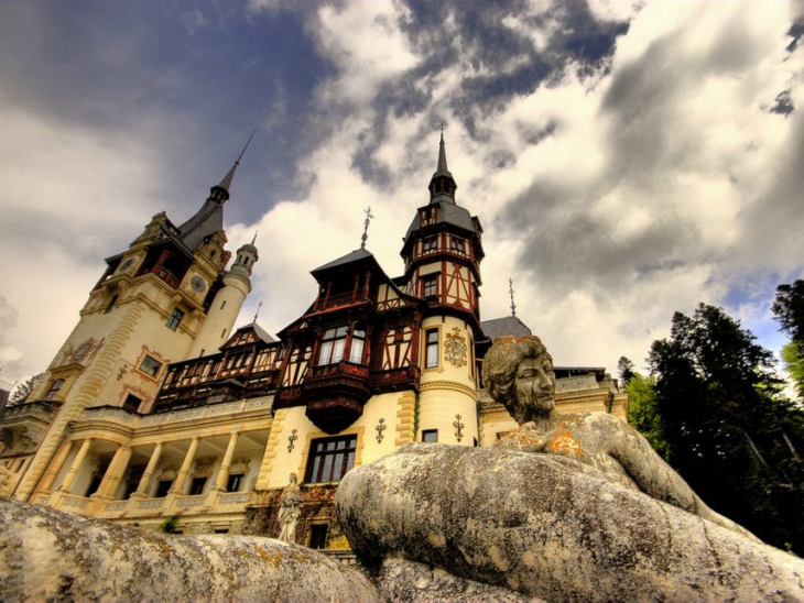 Peles Castle, one of the most beautiful castles in Europe